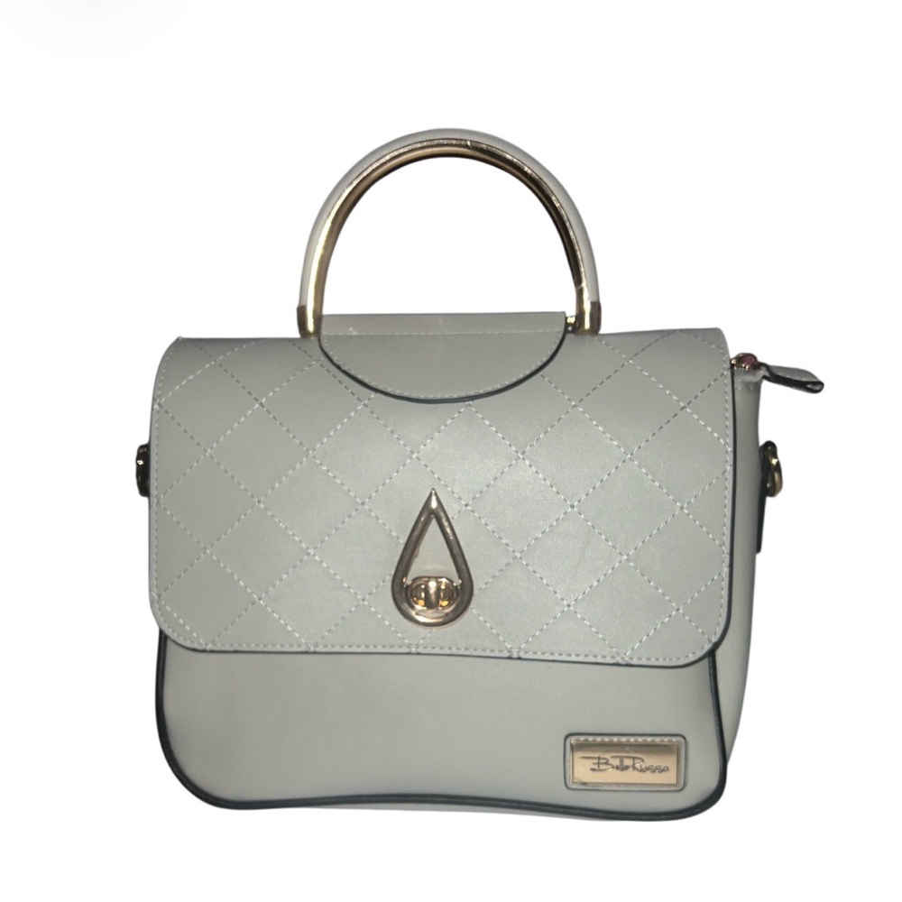 Belle Russo Elegant Grey Crossbody Bag - Picture 2 of 6